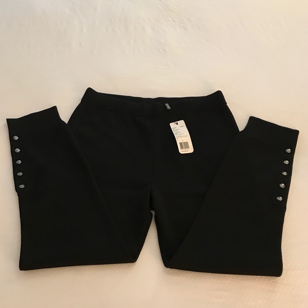 AKRIS KNIT LEGGINGS WOOL/SILK NWT